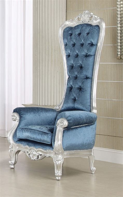 King and queen chair rentals near me. French Style Victorian Extreme High-Back ROYAL Throne ...