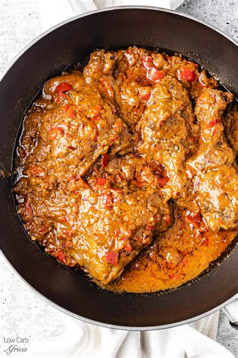 African Chicken Peanut Stew Low Carb Africa