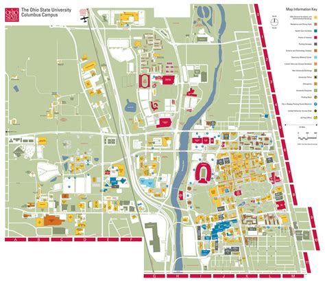 Osu Campus Parc Map