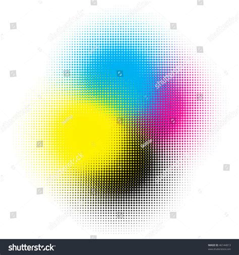 Cmyk Halftone Stock Vector Royalty Free 46144813 Shutterstock