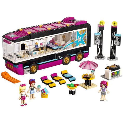 Lego Friends Pop Star Tour Bus 41106