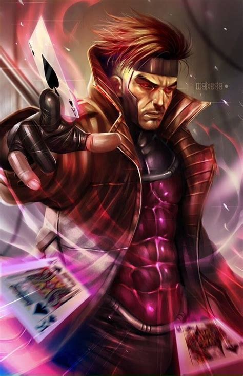 Xmen Gambit By Alex Malveda Com Imagens Demolidor