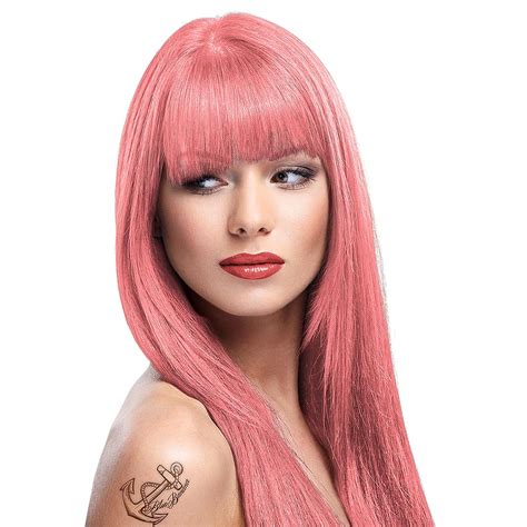 Manic panic dye hard temporary hair dye. La Riche Directions Pastel Pink Vivid Colour Semi ...