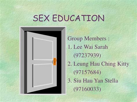 Ppt Sex Education Powerpoint Presentation Free Download Id9612997