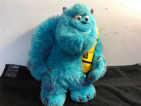 Disney Pixar Monsters Inc Glowing Bedtime Sulley Plush Talking Hasbro