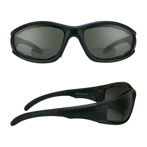 Motorcycle Bifocal Safety Reader Sunglasses Large Men Foam Padded Z87 1 5 To 3 0 Ebay