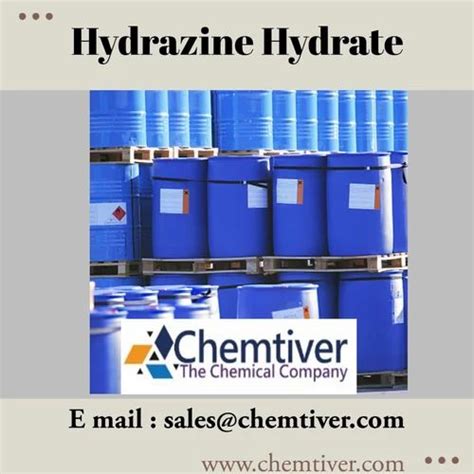 Industrial Grade Hydrazine Hydrate 99 Packaging Size 20l At Rs 480