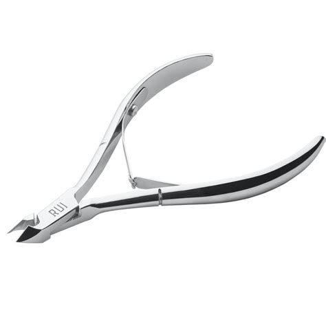 rui smiths cuticle nipper carbon steel shiny chrome — light lacquer