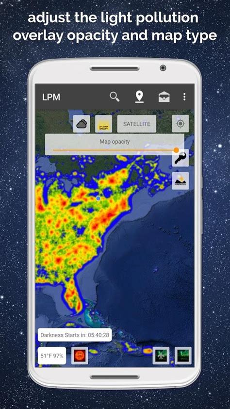Light Pollution Map Dark Sky Finder Tools Astro V322 Premium Apk For