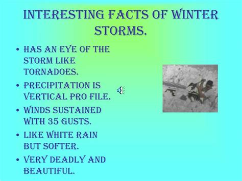 Ppt Wild Blowing Snow Storms Powerpoint Presentation