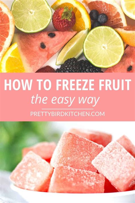 How To Freeze Fruit The Complete Beginners Guide Frozen Fruit