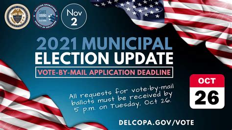 Municipal Election Vote By Mail Ballot Request Deadline Is Tuesday