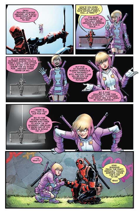 Read Online Gwenpool Strikes Back Comic Issue