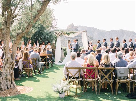 Sunkissed Malibu Wedding At Cielo Farms Featuring Premiere Party Rents