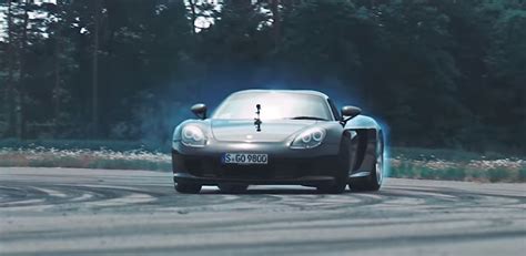 Porsche Carrera Gt Drifting Is The V10 Sound Video Youve Been