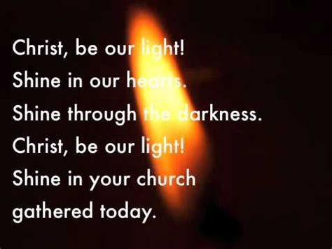 White light is the light produced when all wavelengths of visible light are combined. Christ be our light.m4v - YouTube
