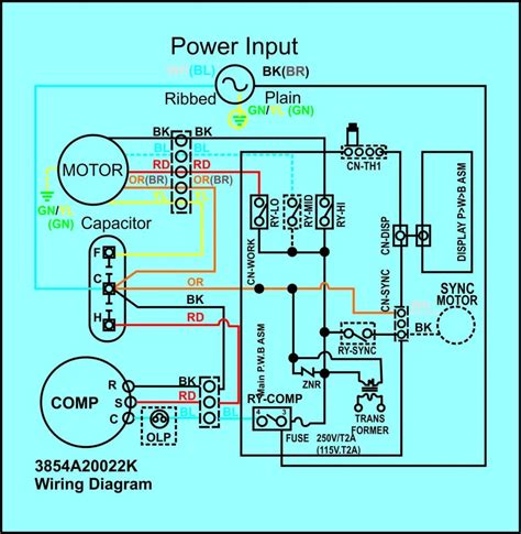 Air Compressor Capacitor Wiring Diagram Circuit Diagram
