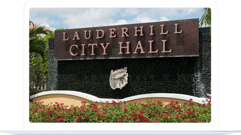 The Lauderhill Cra The City Of Lauderhill