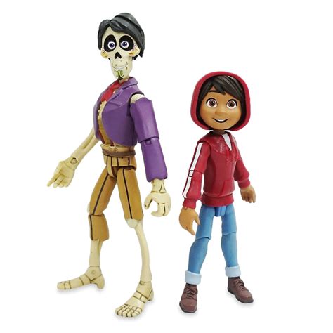 Buy Disney Miguel And Hector Action Figure Set Coco Pixar Toybox