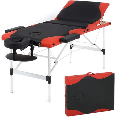 Buy Bestmassage Spa Fold Inch Height Adjustable Aluminium Massage Table Portable Facial