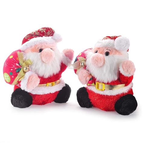 Christmas Santa Claus Stuffed Plush Christmas Decorations Christmas
