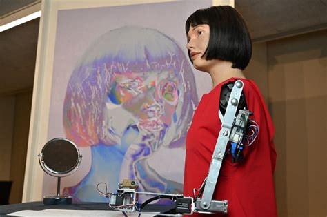 Egypt Detains Artist Robot Ai Da Ahead Of Groundbreaking Art Show At