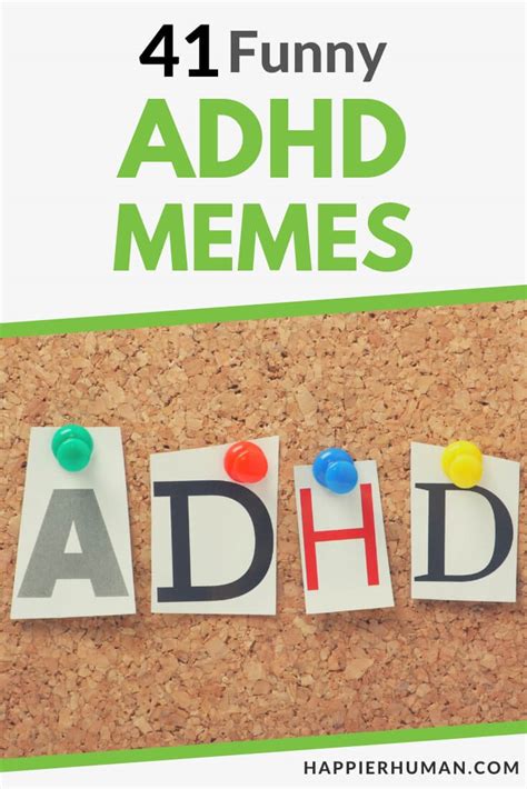 41 funny adhd memes for 2024 happier human