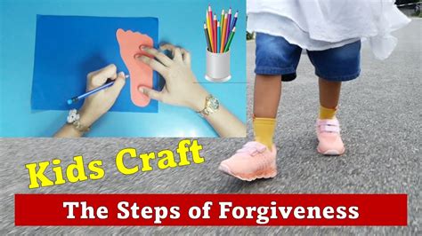 Craft Steps Of Forgiveness The Unforgiving Servant Bible Kids