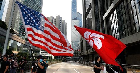 Why Hong Kong Protesters Wave The American Flag
