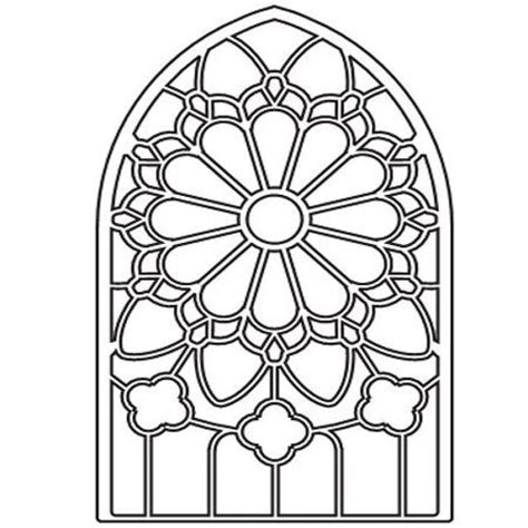 All house symbol coloring pages are printable. Printable Stained Glass Window Coloring Page - Coloring Home