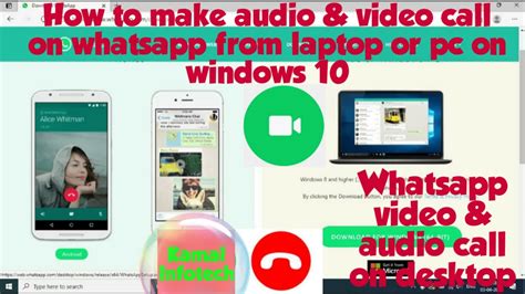 How To Make Video Call On Whatsapp In Laptop How To Make Whatsapp
