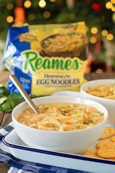 To my utter discontent, however, reames recently changed their packaging. This homemade chicken noodle soup is so good and ...
