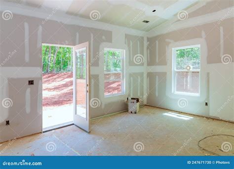 Construction Building Industry New Home Construction Interior Drywall