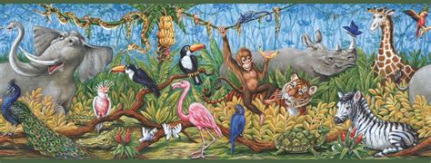 Jungle Animals Seven Wallpapers Jungle Scenery With Animals