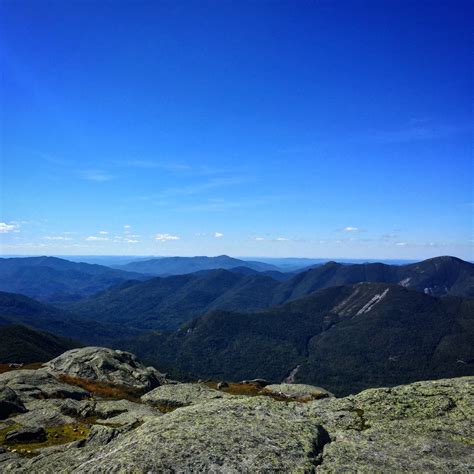 View From Mount Marcy Summit Highest Elevation In New York State At