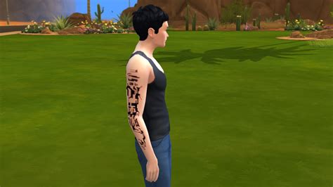 Mod The Sims Mirrors Edge Arm Tattoos