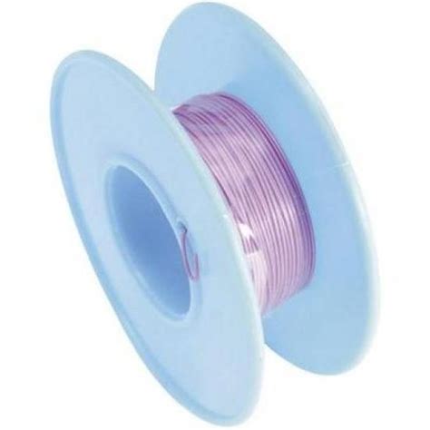 Buy Fil wrapping conrad 93014c324 wire wrap 1 x 0 20 mm² lilas 15 m at