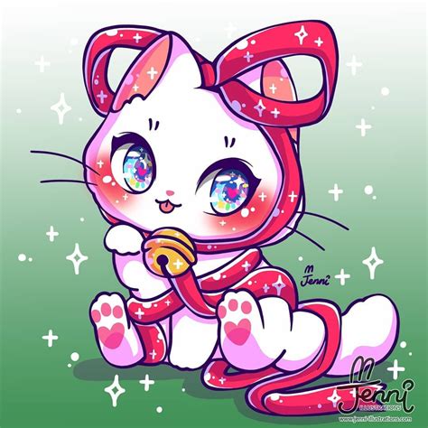 J E N N I On Instagram My Gift To You Present Kitten Catpr Cute