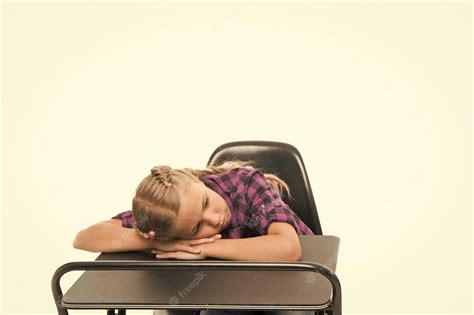 Premium Photo Boring Topic Bored Pupils Riot Fall Asleep On Lesson