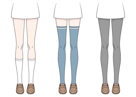 How To Draw A Anime Legs