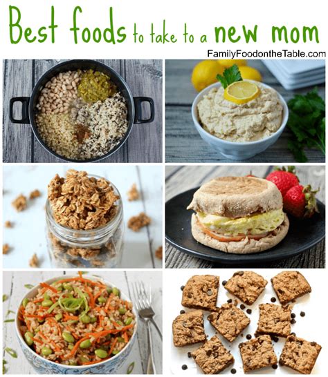 What is the best gift to give a new mom. Best recipes to take to a new mom - Family Food on the Table