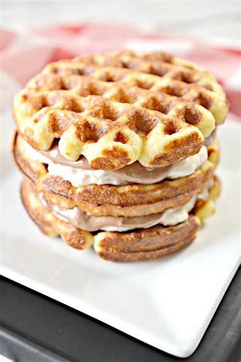 In this recipe i first baked the crackers and then topped them with chocolate and marshmallows. BEST Keto Chaffles! Low Carb Smores Chaffle Idea ...