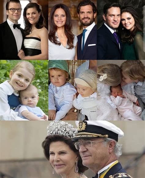The royal family of sweden | Royal family england, European royalty ...