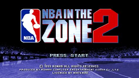Nba In The Zone 2 99 Game Theme 2 Youtube