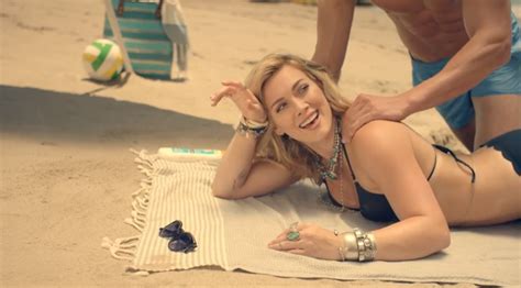 Watch Hilary Duff Heads To The Beach In Chasing The Sun Video La Times