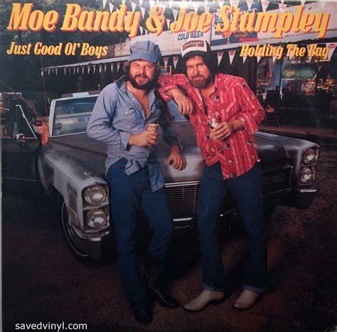 Moe Bandy And Joe Stampley Bad Album Cover Saved Vinyl Flickr