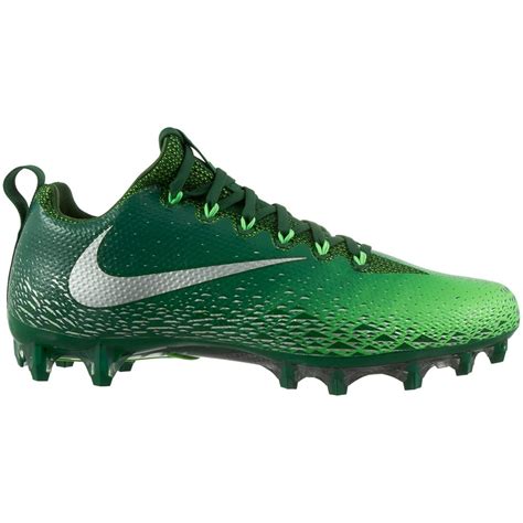 Nike Mens Vapor Untouchable Pro Football Cleats Greensilver 120
