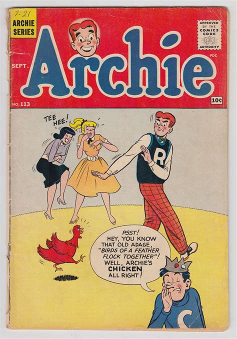 Comicconnect Archie Comics 1942 2015 113 Vg 35