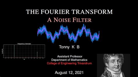 Noise Reduction Fourier Transform Introduction YouTube