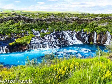 Visit Stunning Hraunfossar Waterfalls And Barnafoss In Iceland Arzo